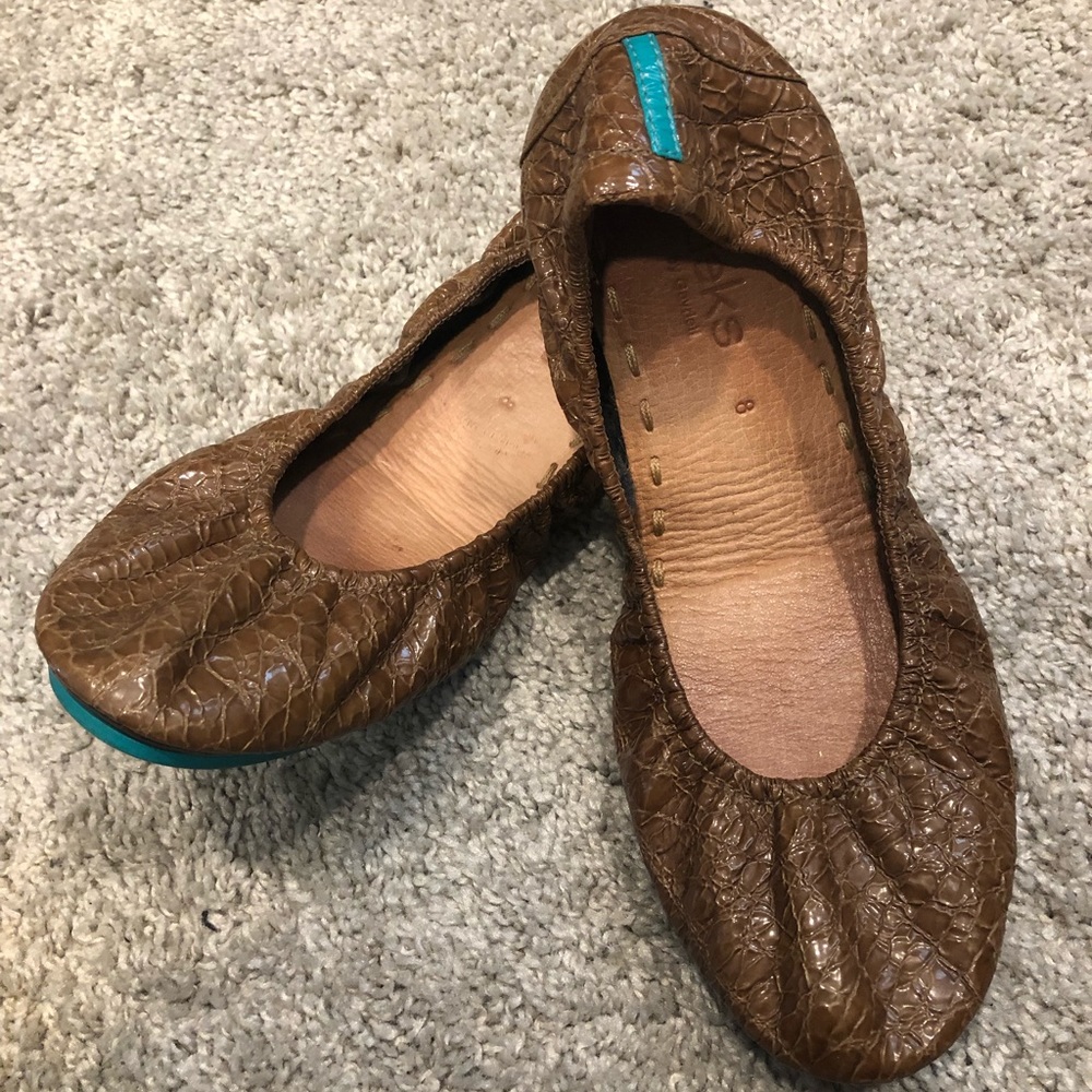 Sienna Brown Croc Tieks